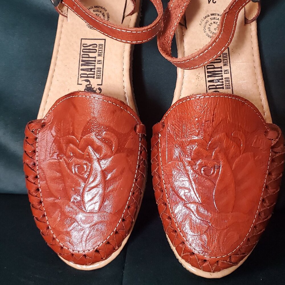 Rampos Mexican Handmade Shoes 7-7.5 NWOT